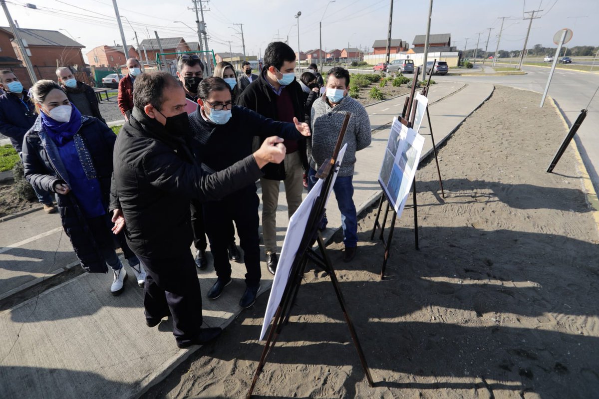 gorebiobio's tweet image. Tras recorrido "por puntos críticos", el Gobernador @rdiazworner y alcalde de Hualpén, Miguel Rivera, anunciaron que solicitarán incluir obras de mitigación por Puente Industrial en la comuna.