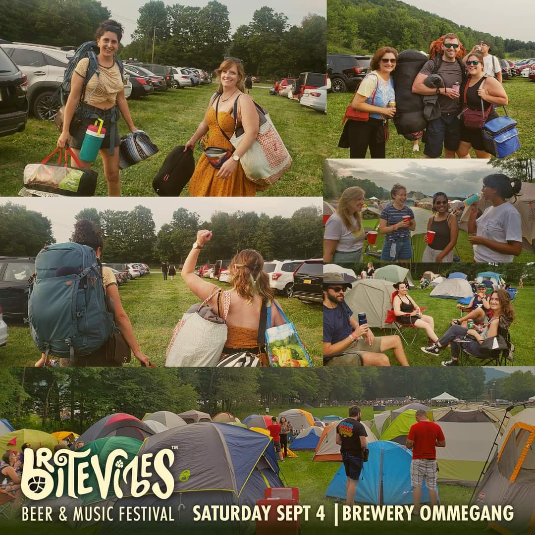 Only "Brite Vibes" when you're pre-gaming before a show just a few steps away from the stage at your campsite! 🍻⛺🎸

Make your plans for BriteVibes Beer &amp; Music Festival today!
BriteVibesFestival.com <a href="/BreweryOmmegang/">Brewery Ommegang</a>