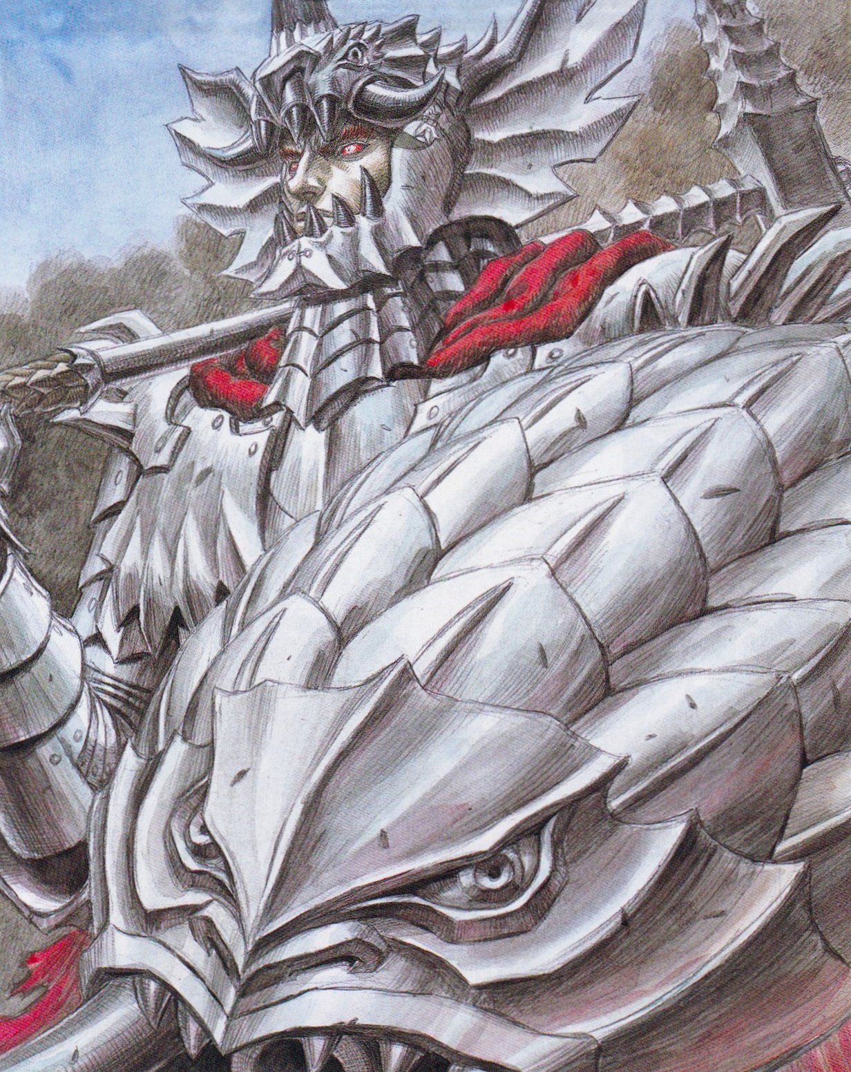 Kentaro Miura Art ⚔ على X: 