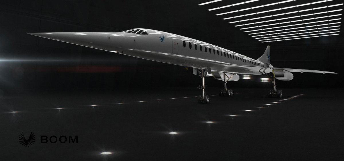 Future__Earth's tweet photo. Supersonic flight is coming back thanks to Colorado based start-up BOOM.  @boomsupersonic 
The "Overture" is set to get you from New York to London is 3.5hrs! Sign me up!
Learn more > https://t.co/cxGxMSDM9l
#futuretech #sustainability #innovation #engineering #aerospace #futuredesign https://t.co/krmvWwAjVw