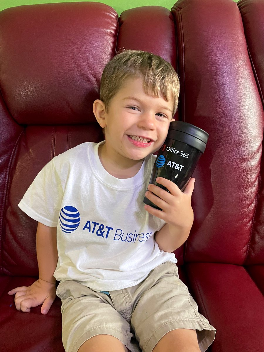 #BYKTWD 2021 and would you look @ these 2 &amp; how happy they are with their #swag and their robots!  #ATTBusiness #LifeAtATT <a href="/seeds2stem/">Seeds2STEM</a> #STEM