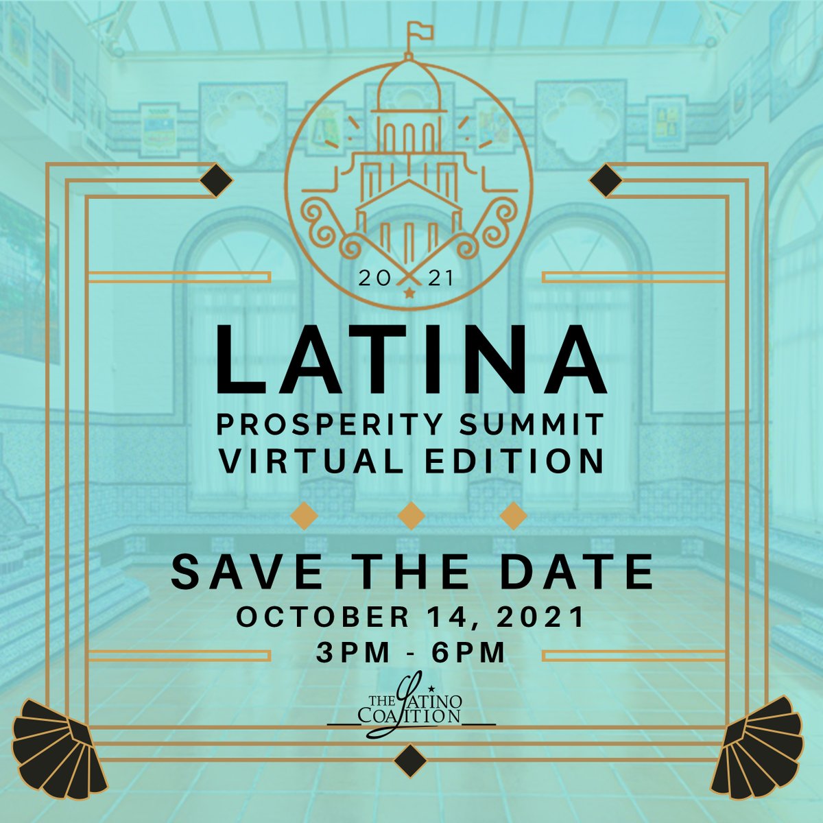 ¡Atención! Due to rising health concerns, TLC has decided to host the second-ever Latina Prosperity Summit virtually on October 14th. Save the date and stay tuned for the soon-to-be-released registration link! #LatinaProsperitySummit #LPS2021 #LatinaEmpowerment #LatinaBusiness