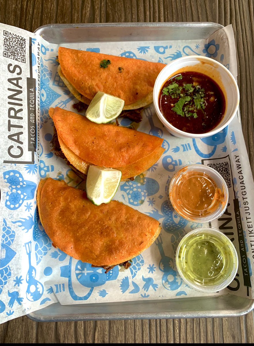 If it doesn’t say #catrinas you are missing out the best #quesabirrias in the whole US territory. Selling out daily &amp; with the real taste of Mexico. #catrinastampa #Tampa #USA #TampaBay #food #EatLocal #followme #follow #FolloForFolloBack #ifyoudontlikeitjustguacaway #FF #tacos