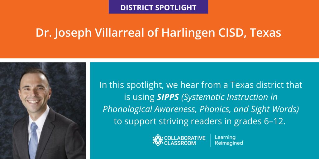 Collab Classroom on Twitter: "How does SIPPS (Systematic Instruction in  Phonological Awareness, Phonics, and Sight Words) address the needs of  striving readers in grades 6–12? In this blog, @jrv206 of @HarlingenCISD in