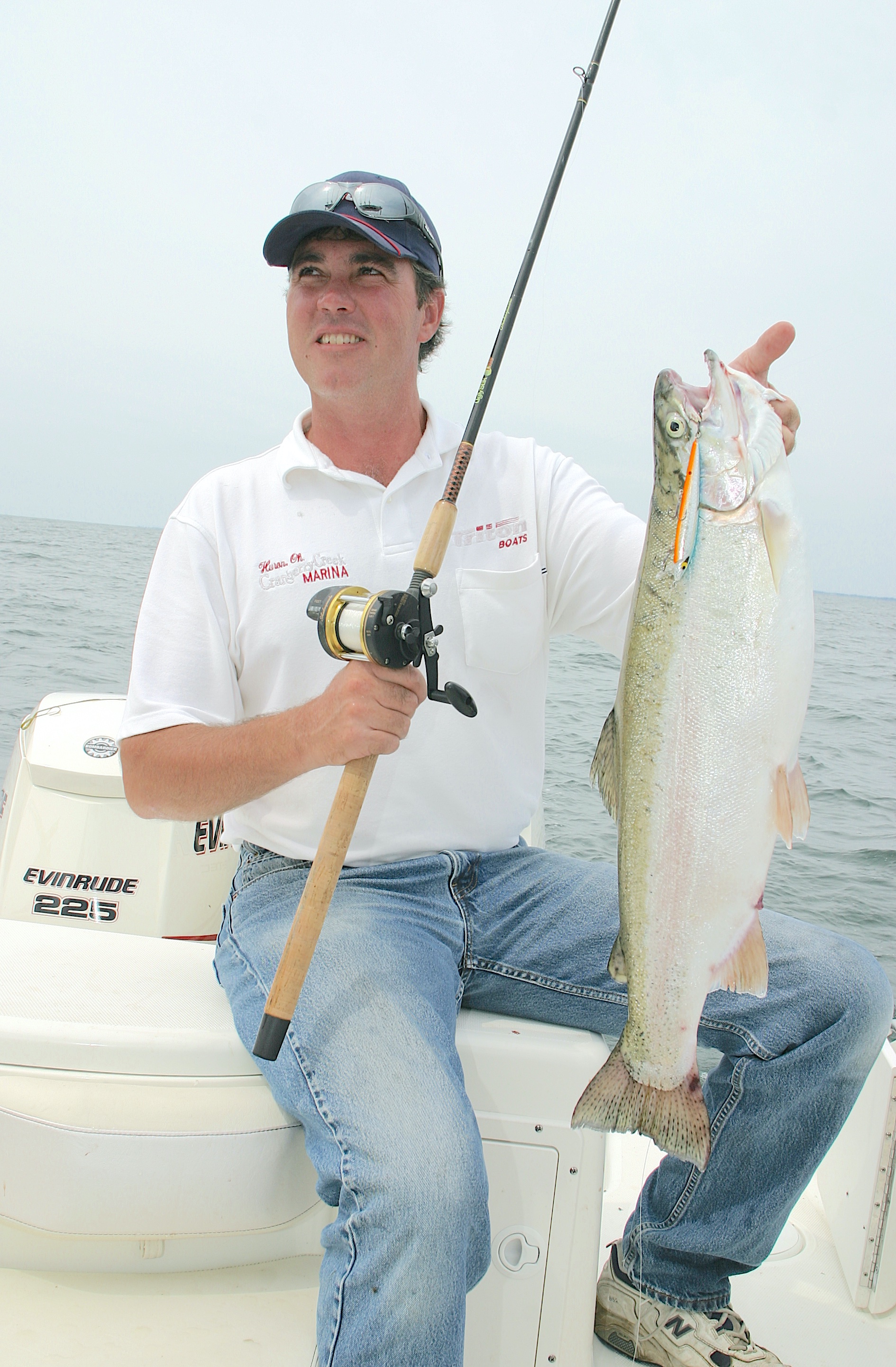 D'Arcy Egan on X: The Lake Erie steelhead trout fishing is awesome!    / X