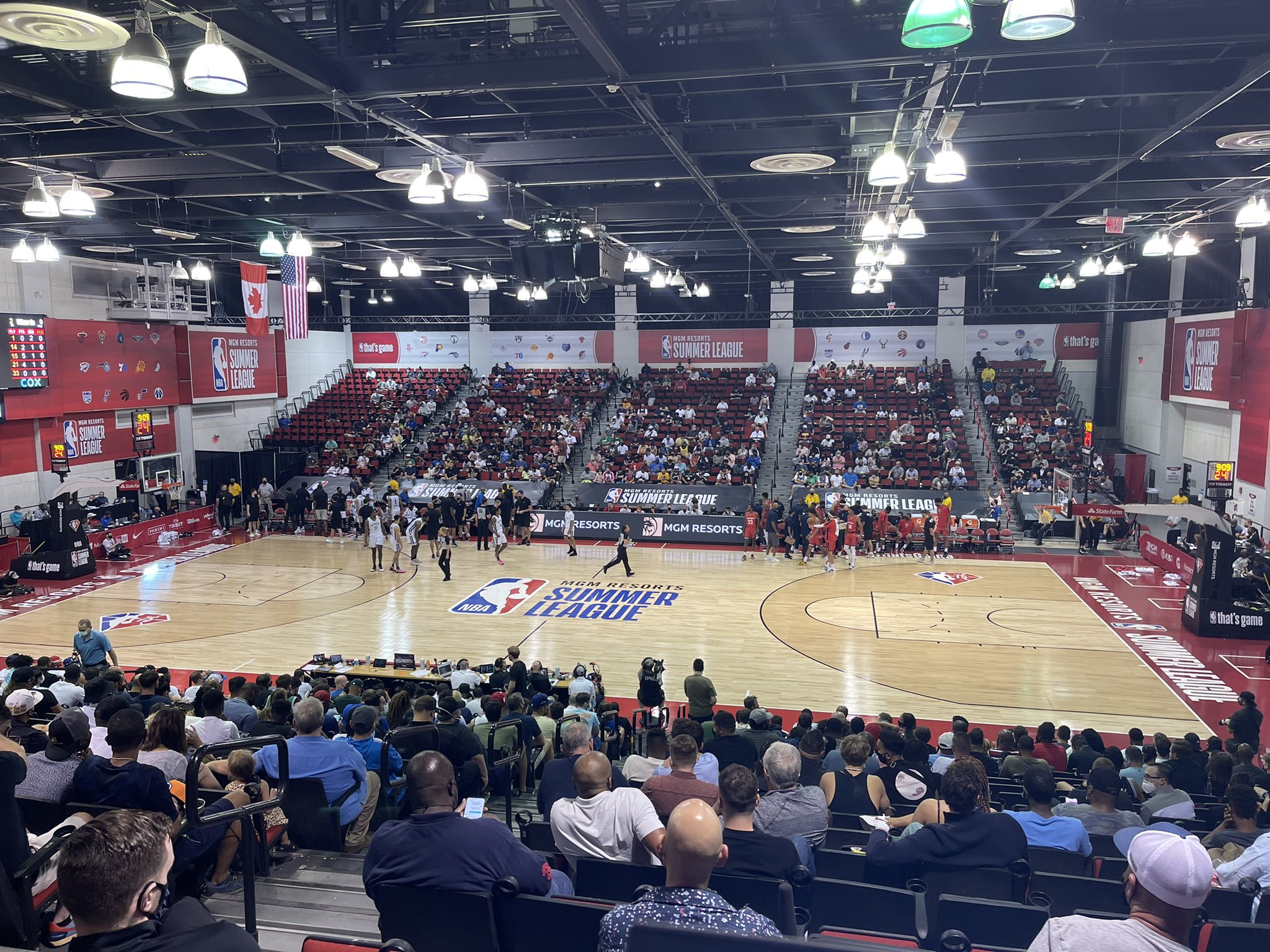 Josh Robbins on X: "Here's a look inside UNLV's Cox Pavilion, where the Magic will play their third summer-league game at approximately 7 p.m. ET: https://t.co/gmwR9xV1IE" / X
