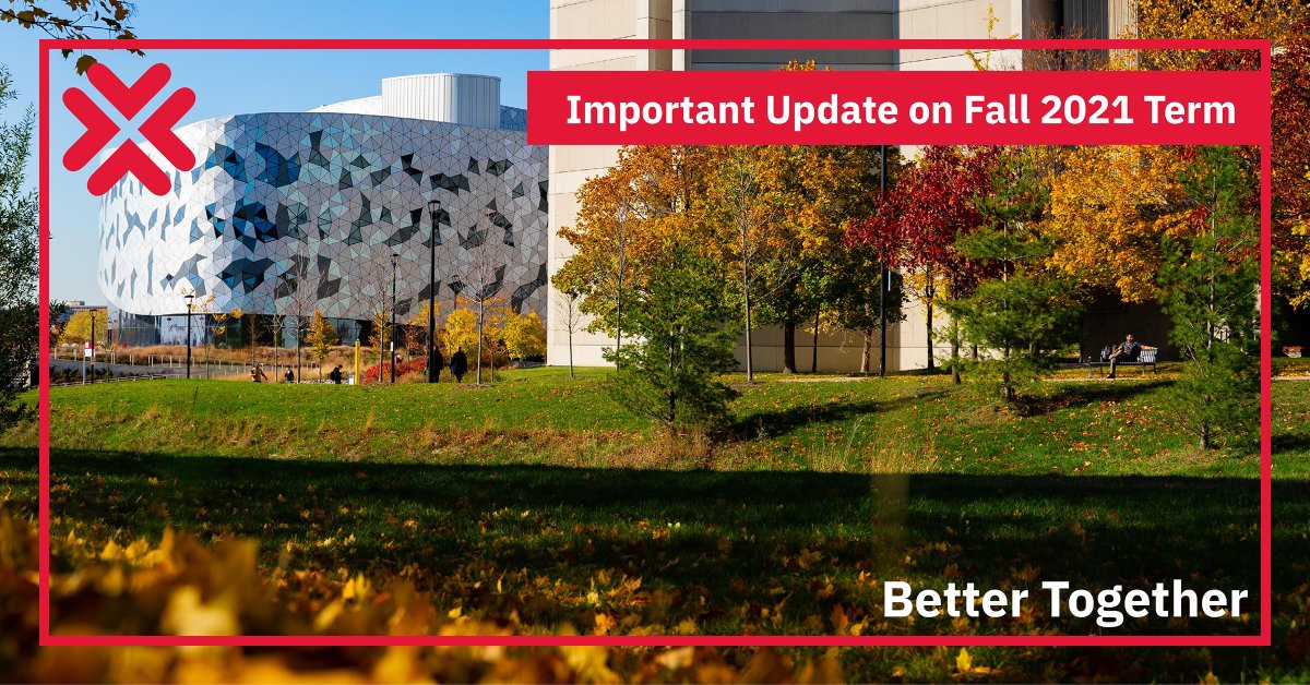 York University (@yorkuniversity) on Twitter photo #YorkU will require all community members and visitors on our campuses this fall to be vaccinated against COVID-19. More information will be shared in coming days. | #YUBetterTogether
Read the full statement from <a href="/YorkUPresident/">Rhonda L. Lenton</a>: bit.ly/3xIXPF1 #YorkU will require all community members and visitors on our campuses this fall to be vaccinated against COVID-19. More information will be shared in coming days. | #YUBetterTogether
Read the full statement from <a href="/YorkUPresident/">Rhonda L. Lenton</a>: bit.ly/3xIXPF1