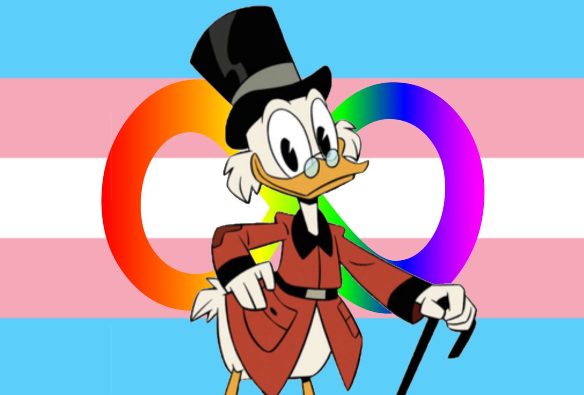 Scrooge McDuck from DuckTales 2017 is trans and autistic!