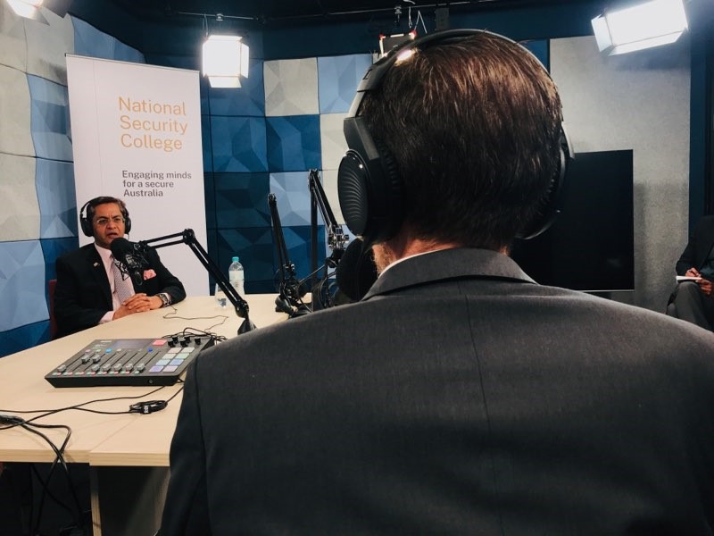 ANU National Security College (@nsc_anu) on Twitter photo In the lead up to India’s #IndependenceDay2021, #ANUExpert <a href="/Rory_Medcalf/">Rory Medcalf</a> recently sat with H.E. Manpreet Vohra, India’s High Commissioner to Australia <a href="/HCICanberra/">India in Australia</a> to discuss the growing 🇮🇳-🇦🇺relationship and much more
🎙️Stay tuned for our #NatSecPod release this afternoon! In the lead up to India’s #IndependenceDay2021, #ANUExpert <a href="/Rory_Medcalf/">Rory Medcalf</a> recently sat with H.E. Manpreet Vohra, India’s High Commissioner to Australia <a href="/HCICanberra/">India in Australia</a> to discuss the growing 🇮🇳-🇦🇺relationship and much more
🎙️Stay tuned for our #NatSecPod release this afternoon!
