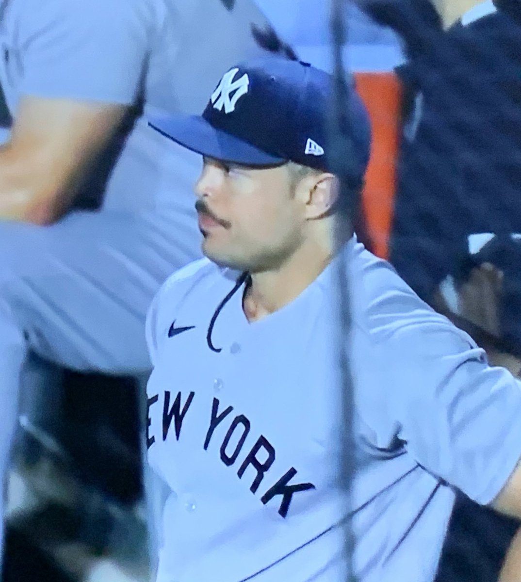 Super 70s Sports on X: I'm giving Giancarlo Stanton's facial hair 6 out of  5 stars. He looks like he's playing Reggie Jackson in a made-for-TV movie  about Thurman Munson.  /