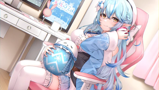 #青を見て体感温度をさげる
青…い……????かな?? 
