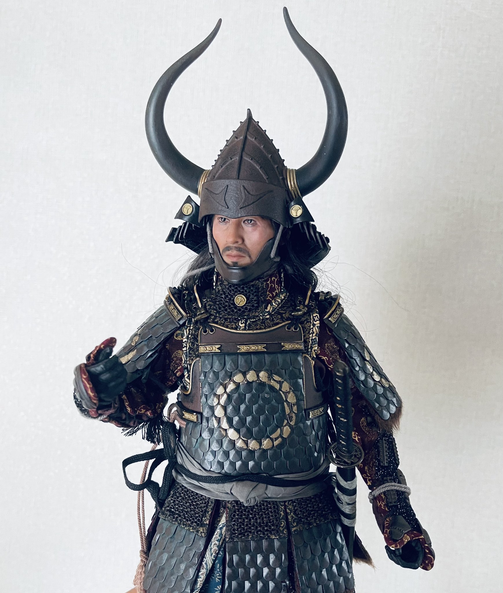 POPTOYS 勇者サムライ尾氏 1/6 アクションフィギュア EX031B