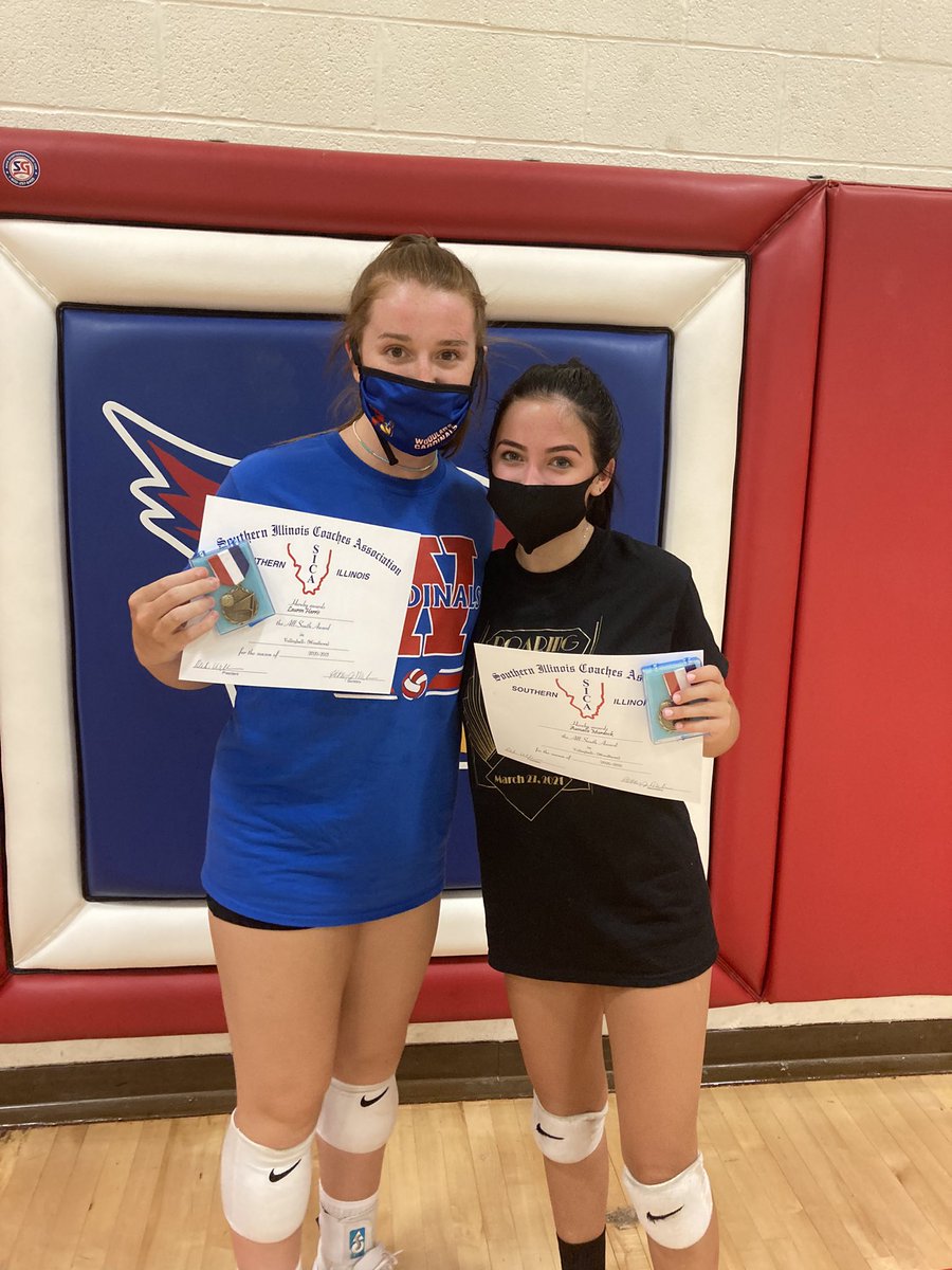 Took time to honor @aumalie and <a href="/LoHarris2022/">Lauren Harris</a> for outstanding performance and achievements from last season. All Conference and All South for Aumi, and Conference MVP and All South for Lauren.  Way to go!!!