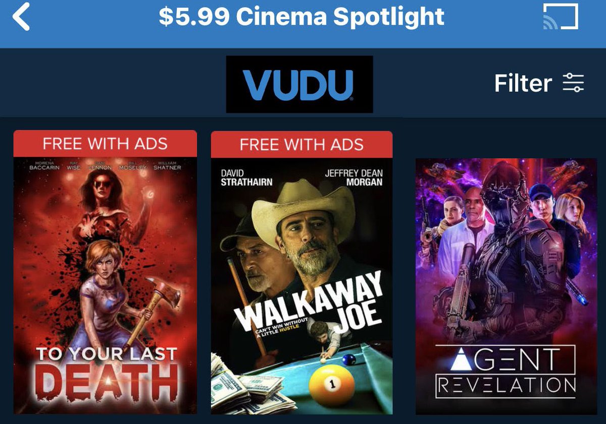 BIG NEWS! Vudu has To Your Last Death in their "$5.99 Cinema Spotlight" this week! (It’s also available on watch on Vudu “free with ads”) 🎉 

#horror #animation #movies