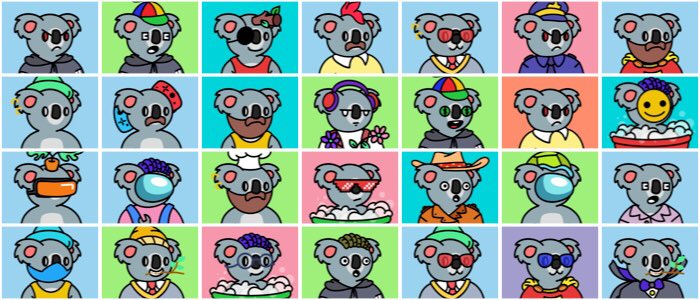 KrazykoalasNFT's tweet photo. Lots more to come, what do you guys think? And more importantly, WHOS EXCITED TO MINT THESE KUTE KRAZY KOALAS?!?! ❤️🐨

https://t.co/qgbCYoa57k https://t.co/8ORb50hKll
