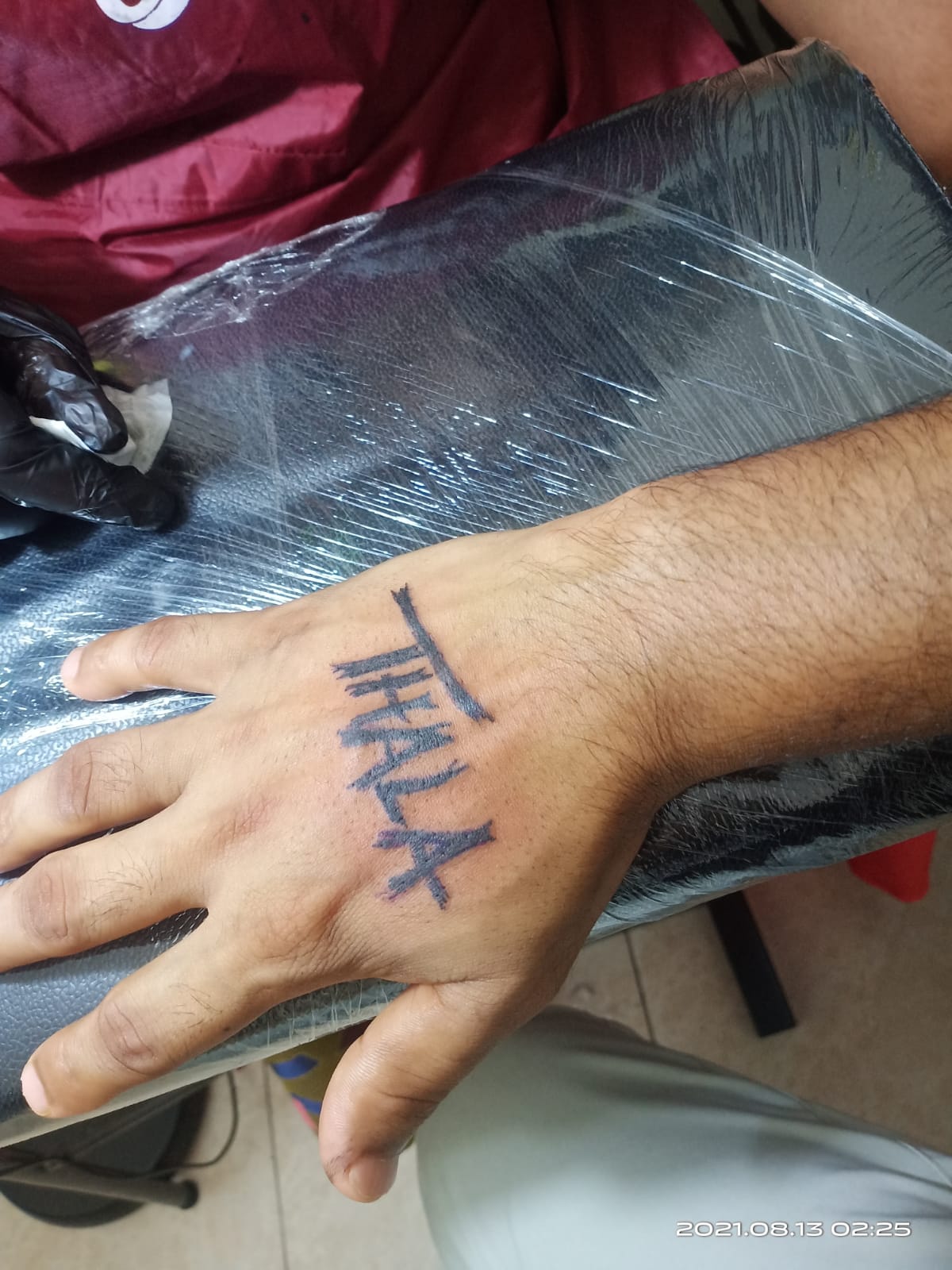 Thala Ajith Tattoo Work Finished  Third eye Tattoo  Facebook