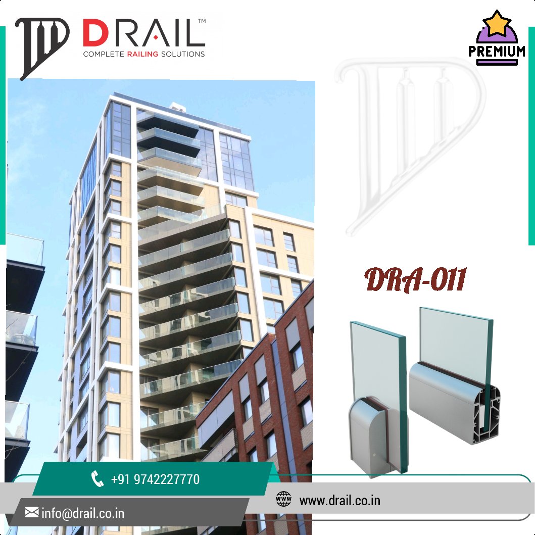 drail_railing's tweet photo. #drail #tulsiproducts #modularrailing #architecture #bangalore #glassrailing #interiordesign #railings #railing #profilerailing #degitalmarketing #customer #interior #aluminium #profile #piperailing #pvdf #glasses #steelrailing #luxury #style #dra011 #dra010 #dra013 https://t.co/AeG3lhmhRN