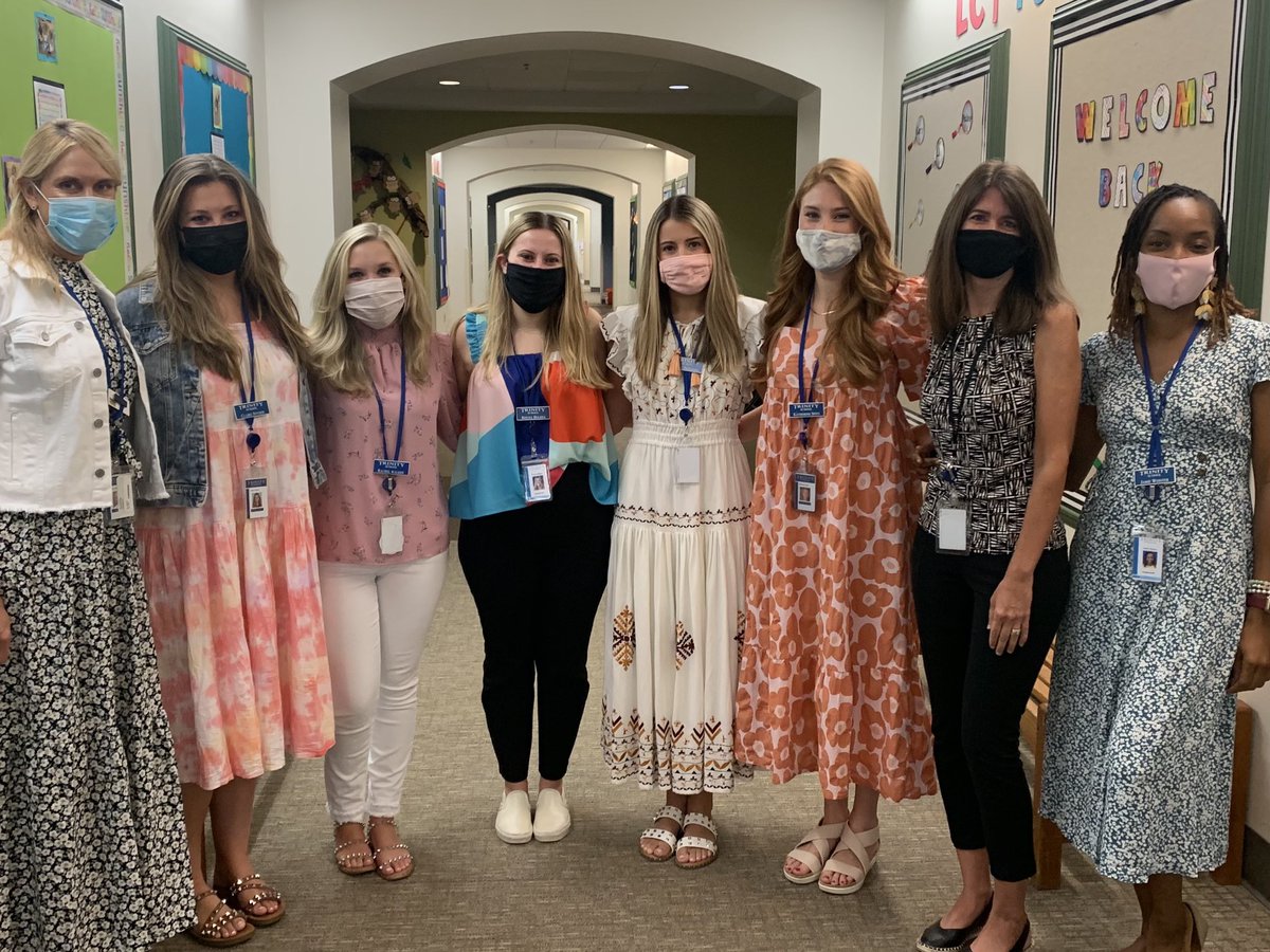 The 2nd Grade Team had the BEST first day of school!!! We are so excited to be back. #trinitylearns