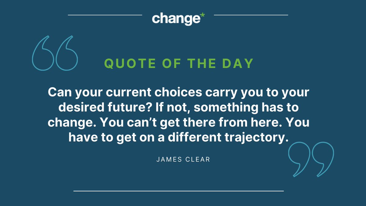 Albert Einstein articulated this quite humourously around the definition of insanity. If you keep doing the same thing, you’ll get the same results. 

#executivecoaching #inspiration
