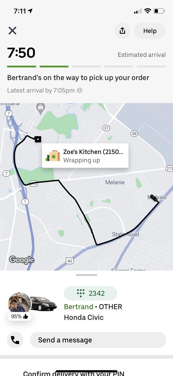 lady_beastmode's tweet photo. @Uber_Support just gonna take my money and not provide customer service when needed. No number to call just a useless chat. AWFUL experience! First and last time ever using @UberEats !! https://t.co/SEy8lmJhB3