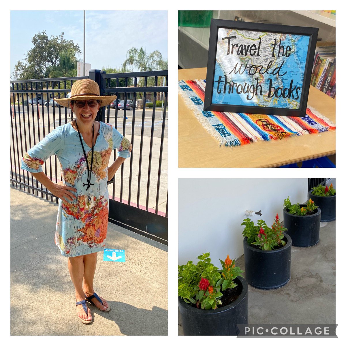 Channeling the remarkable Ms. Frizzle on this first day of full-day, all in-person school in 17 months! I wouldn’t want to be anywhere but <a href="/GLC_VUSD/">Global Learning</a>. We have an amazing team here! So happy! #VisaliaUSD