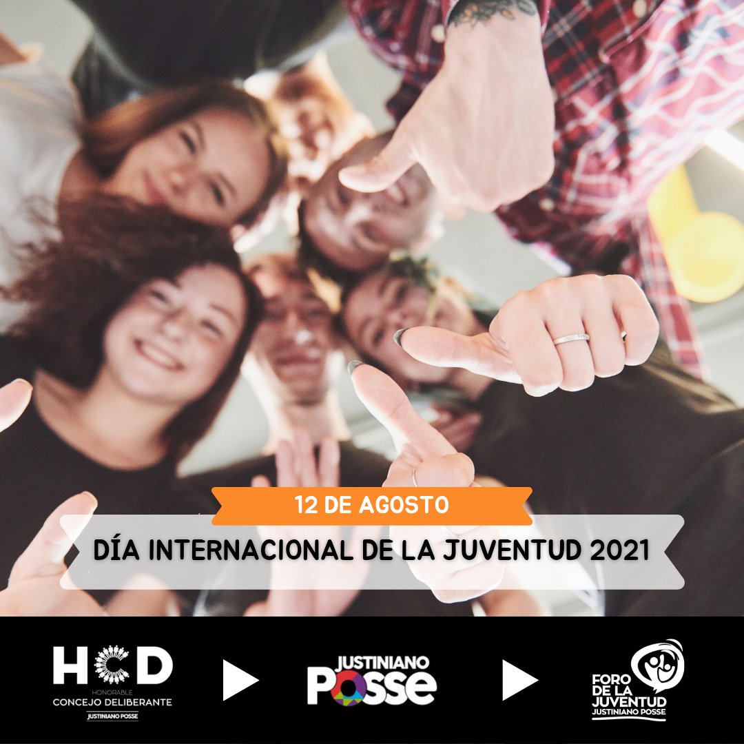 12 de agosto | Día Internacional de la Juventud 😁