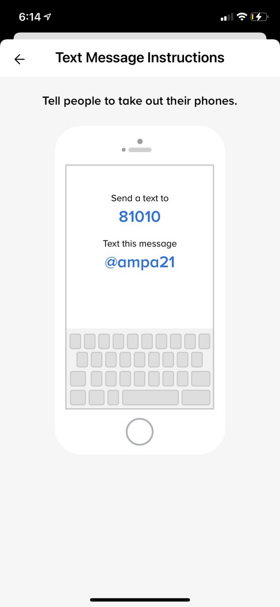 Sign up for AMPA remind!