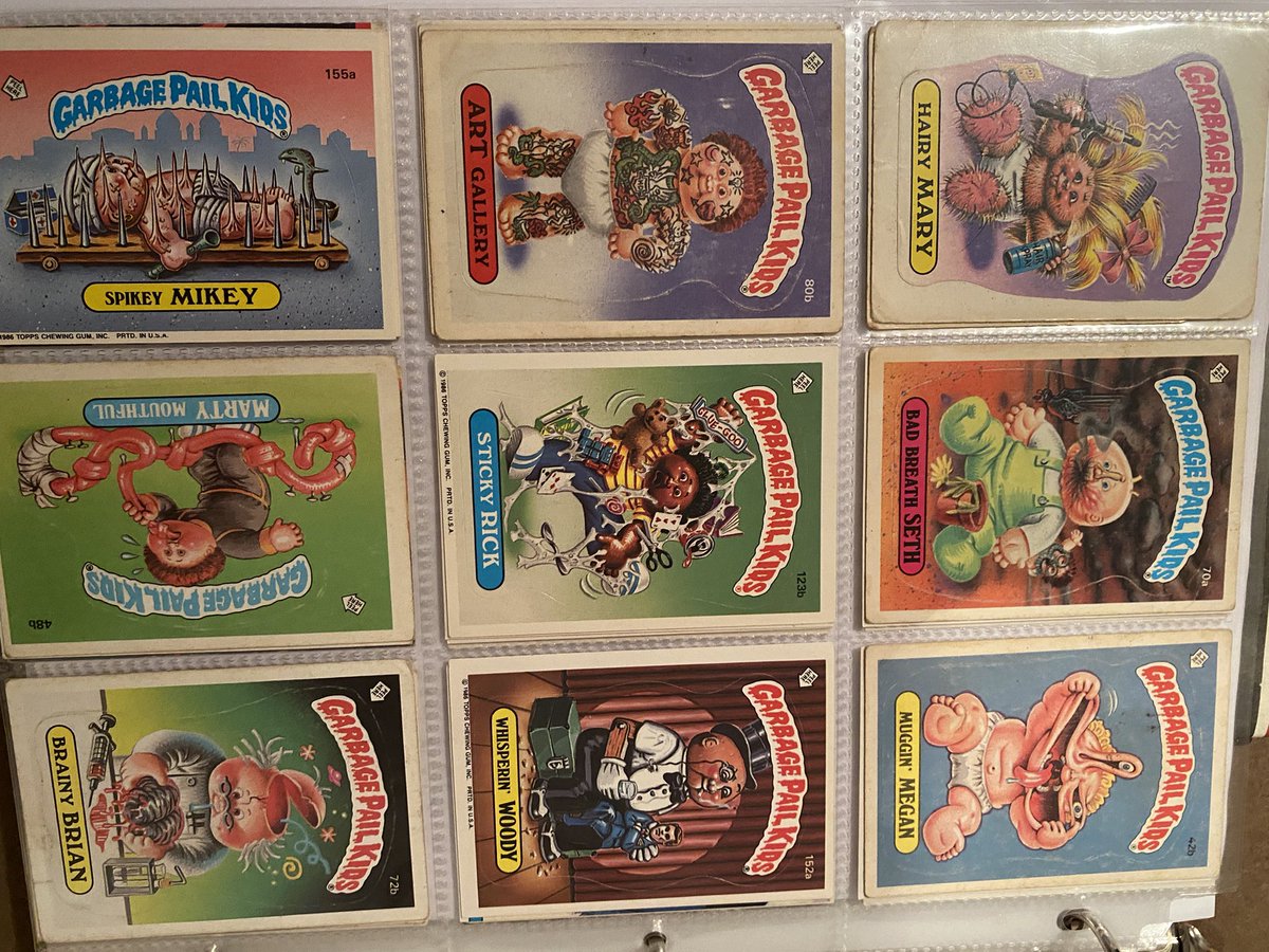 dennisdj13's tweet photo. Rizzuo I still have some of garbage pail kid cards https://t.co/Egd819n9GT