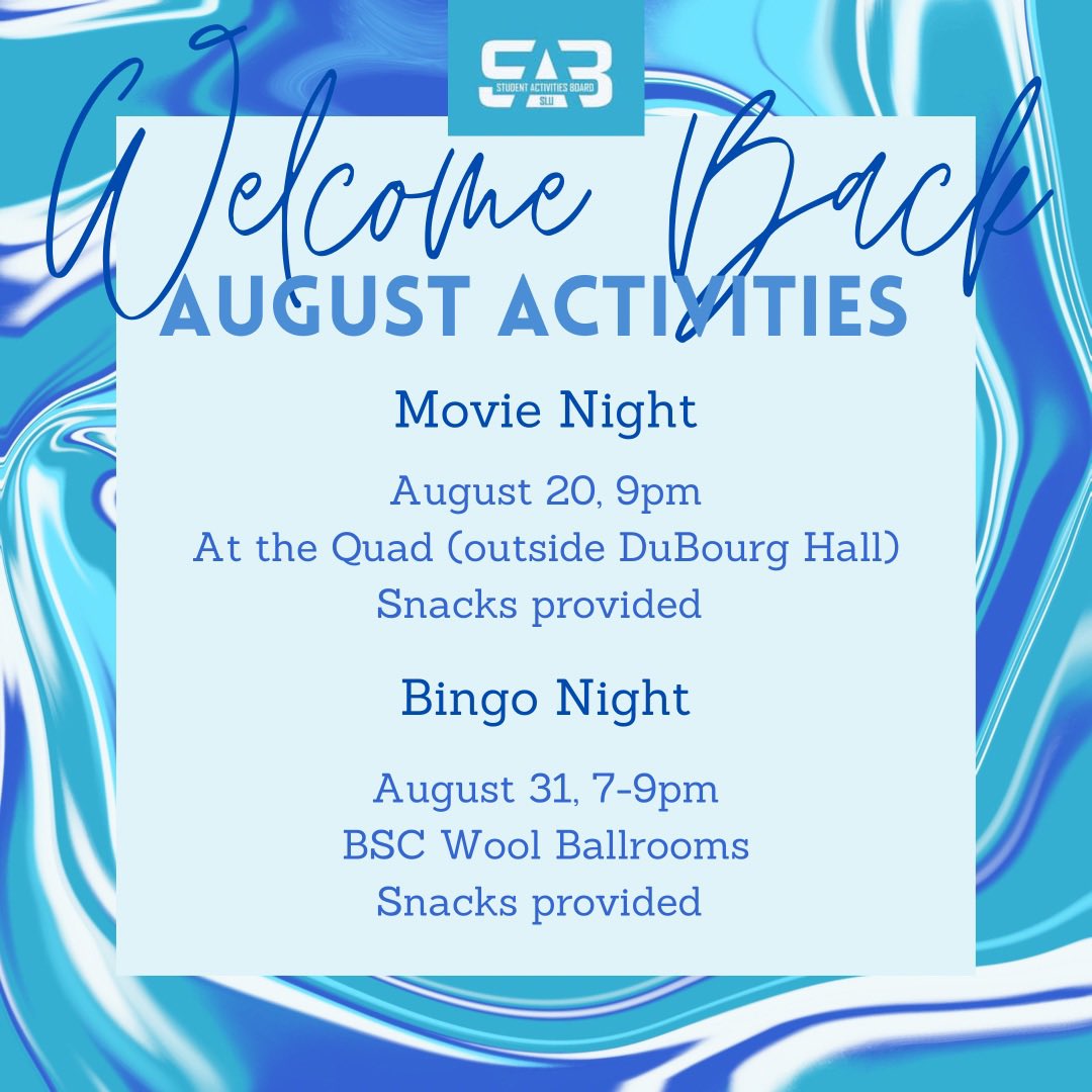 In person activities this fall >>>> 

Hope to see everyone at one of these events. More info to come!