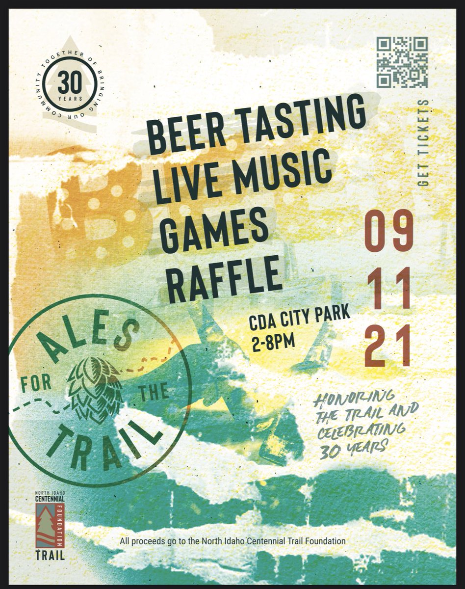 #alesforthetrail are you coming!?! Want to sponsor? Volunteer? Donate? Email tabitha@nictf.org