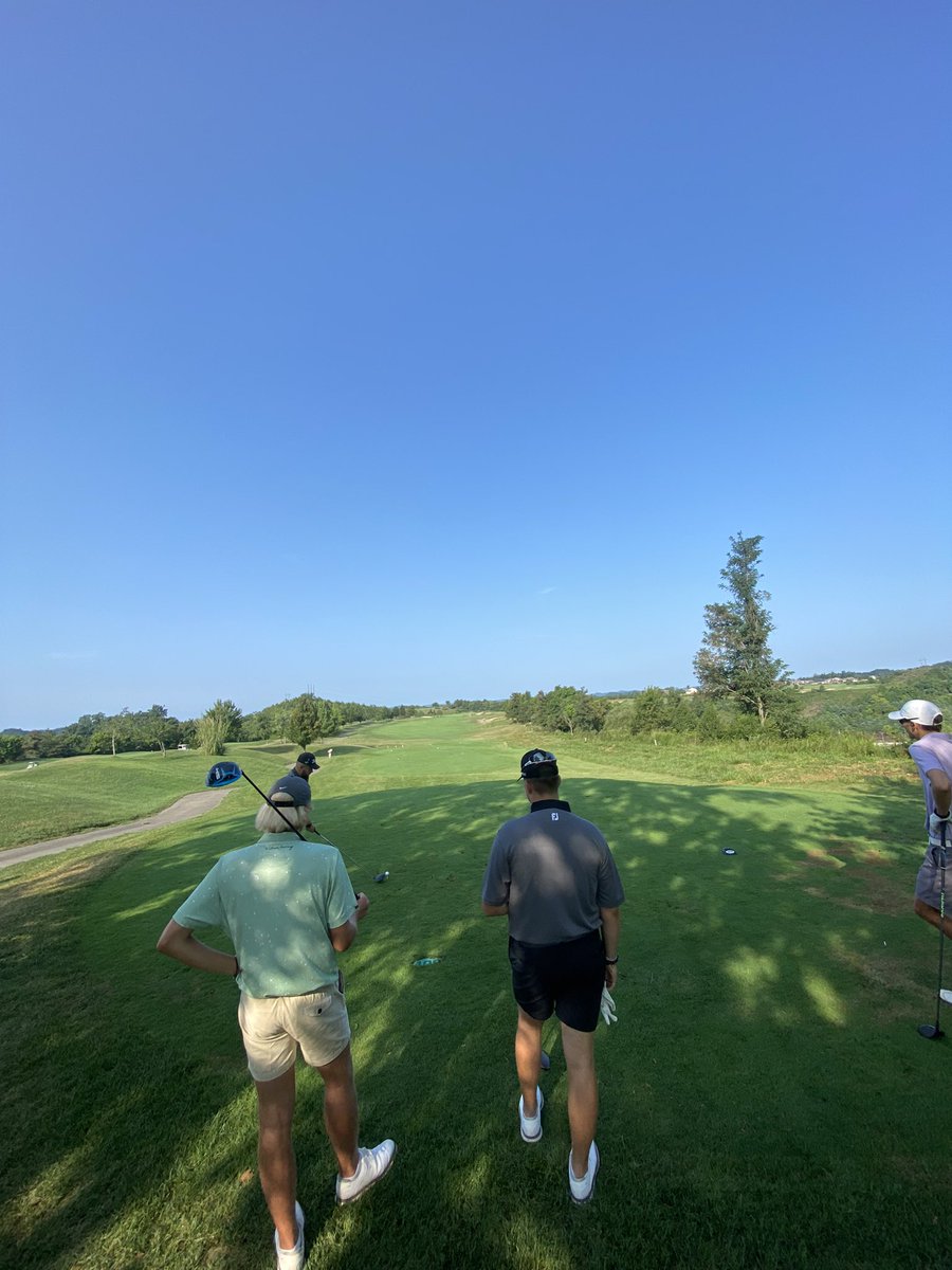 upike_mgolf's tweet photo. First practice of the season! Left campus at 7:20am to beat the heat. Great practice. Glad to have the guys back. 🐻 https://t.co/u6qTOp0LtG