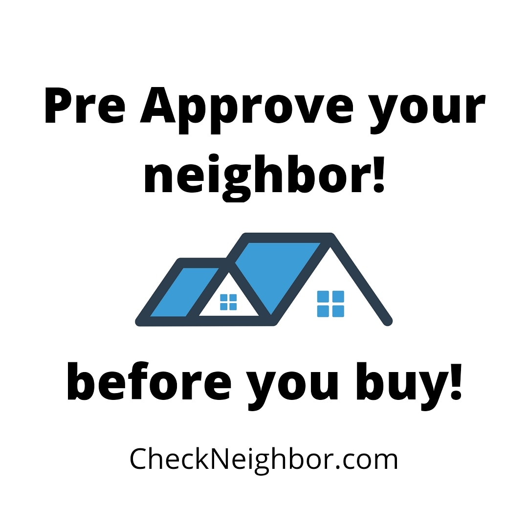 CheckNeighbor's tweet image. Submit your neighbors address and we take care of the rest!
1. Owner and other Possible Residents
2. Criminal Record Report for Owner/Residents
3. Sex Offender check
4. Property Status (Rental/Owned)
5. Property History 
6. Weapons Permits my
@checkneighbor #rent #homeforsale