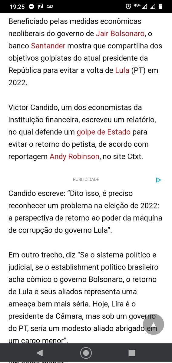 agaribaldiof's tweet photo. VAMOS PRA CIMA DO @santander_br
#ForaSantander #SantanderGolpista
#Santanderfacistas VAMOS PRA CIMA
@GatoConectado @ConexaoPetista @jandira_feghali @SenadorRogerio @senadorhumberto #EsquerdaSegueEsquerda #EsquerdistasSeguemEsquerdistas https://t.co/x6lbGPKSFl