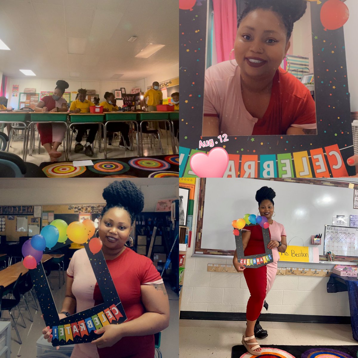 sendmemyangel's tweet photo. #YearOfThe4 #Balance #Stability
#4thDayofSchool #4thYearTeaching Spent my birthday with my babies 🥳🎂❤️ happy birthday to me! #Teacherlife 👩🏾🏫 I meaannn…if y’all feeling generous on this #ThankfulThursday 💕
https://t.co/IExkz0j9fx
https://t.co/SIkjCEUzJd https://t.co/glO4u5Scv6
