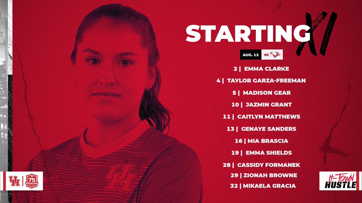 Here is your starting lineup!

#HTownHustle | #GoCoogs