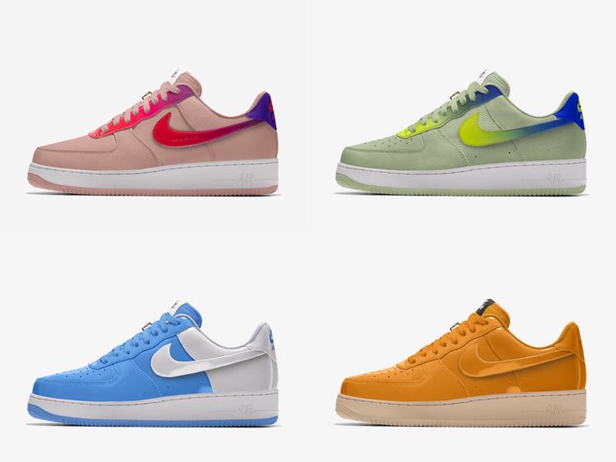 SOLELINKS's tweet photo. Ad: Nike Air Force 1 Unlocked By You 'First Use' daily restock
=> https://t.co/akHEN8zH6H https://t.co/rUpBc63DBn