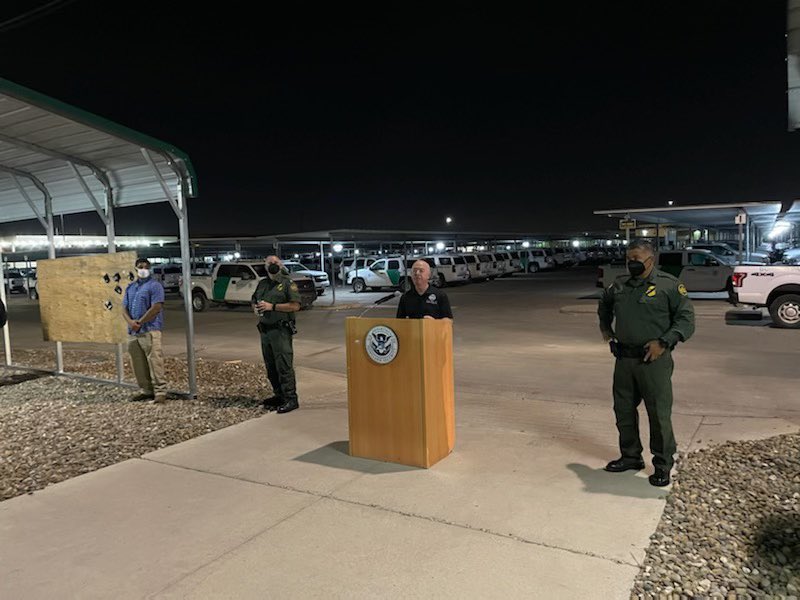It was an honor to thank the frontline workforce alongside <a href="/SecMayorkas/">ARCHIVED: Secretary Alejandro Mayorkas</a> in RGV. Together, we also met and thanked the local stakeholders who are an essential piece of border security.