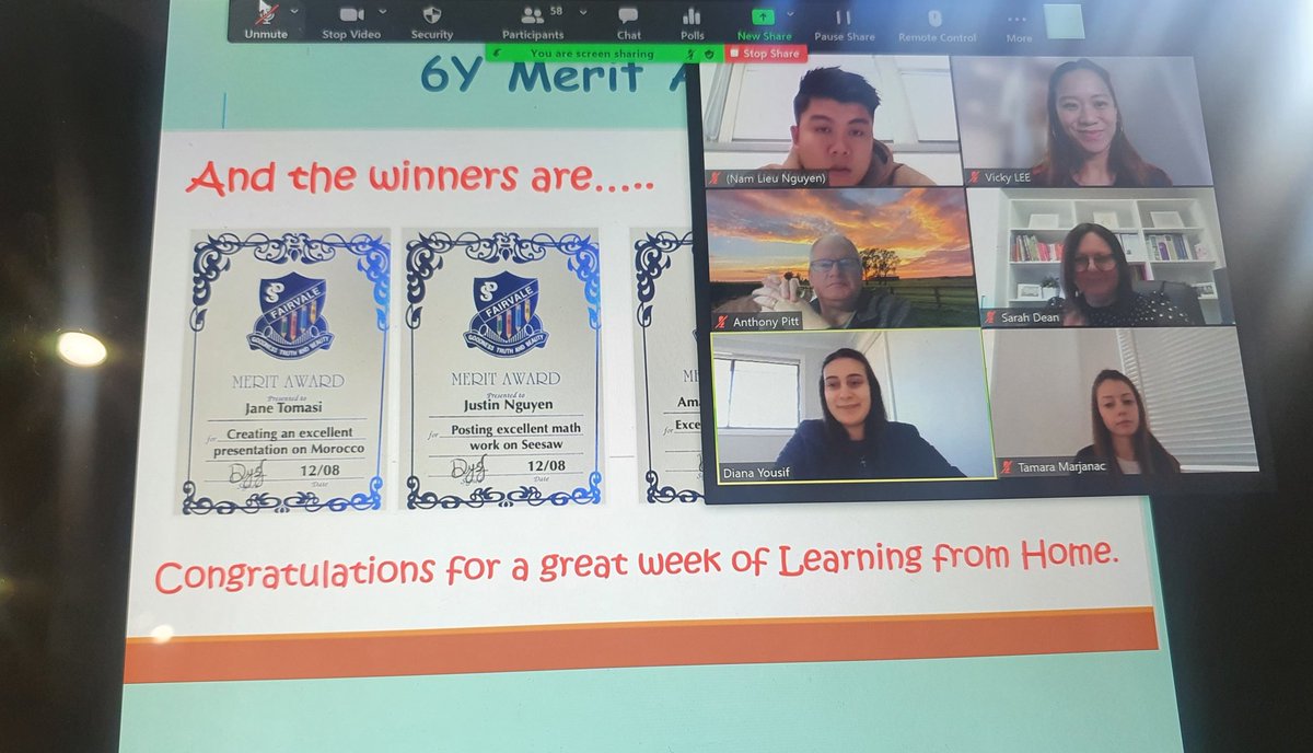 We had our first Year 6 Virtual Assembly. It was so lovely to see everyone together. We are so proud of our students and our supportive community. <a href="/fairvaleps/">FairvalePS</a> <a href="/AnthonyPitt4/">A R Pitt</a> <a href="/Mrs_Dean81/">sarah dean</a> <a href="/lisaporter555/">Lisa Porter</a>  #doingourbest #publiceducation