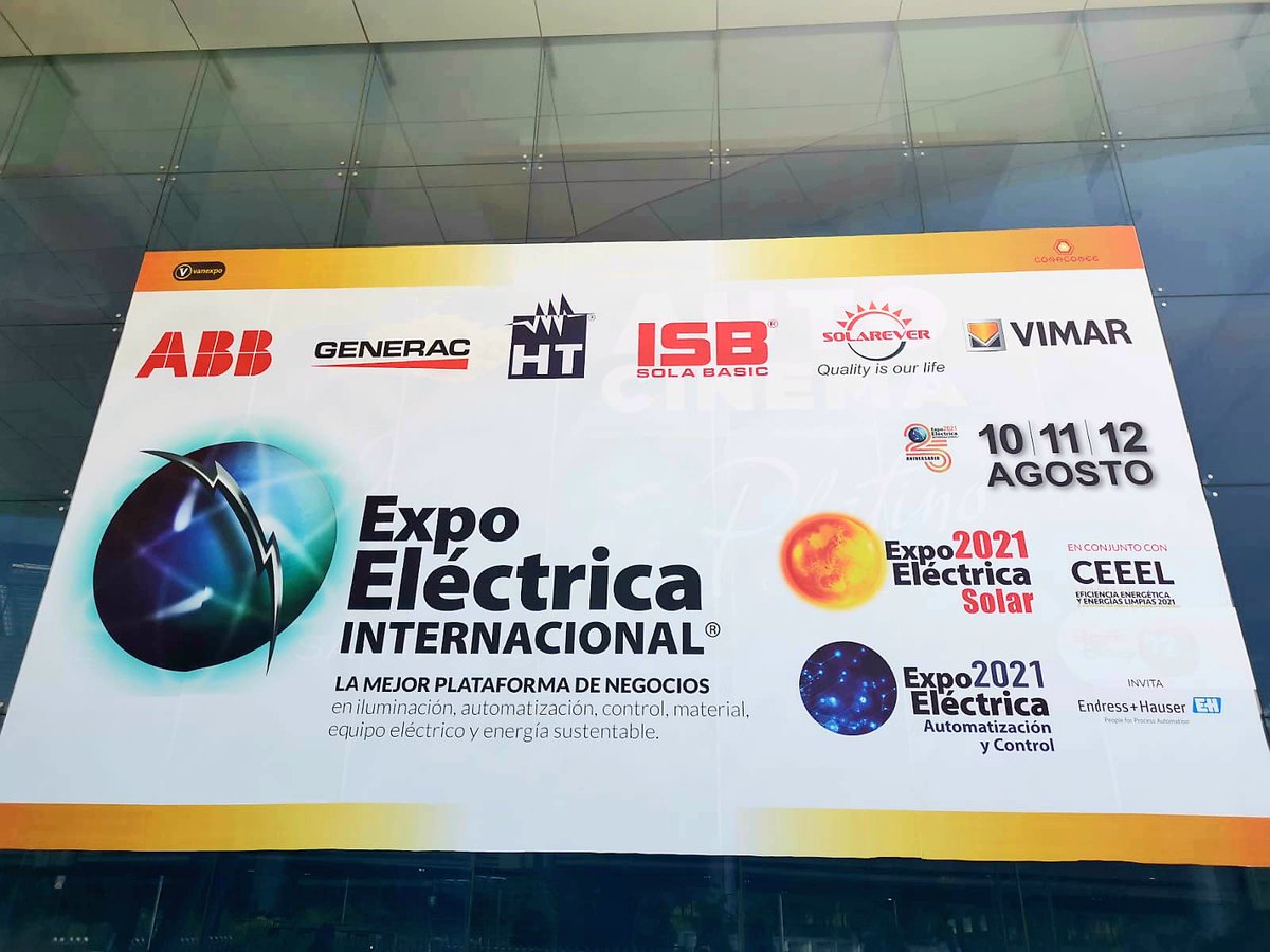 Citel1937's tweet photo. 10, 11 y 12 estuvimos en Expo Eléctrica Internacional 2021 visitando colegas y clientes.  Éste año no fuimos expositores, sin embargo estuvimos presentes. 
Para 2022 tendremos nuevamente un espacio para que nos puedan visitar. https://t.co/N1zQY2J7ol