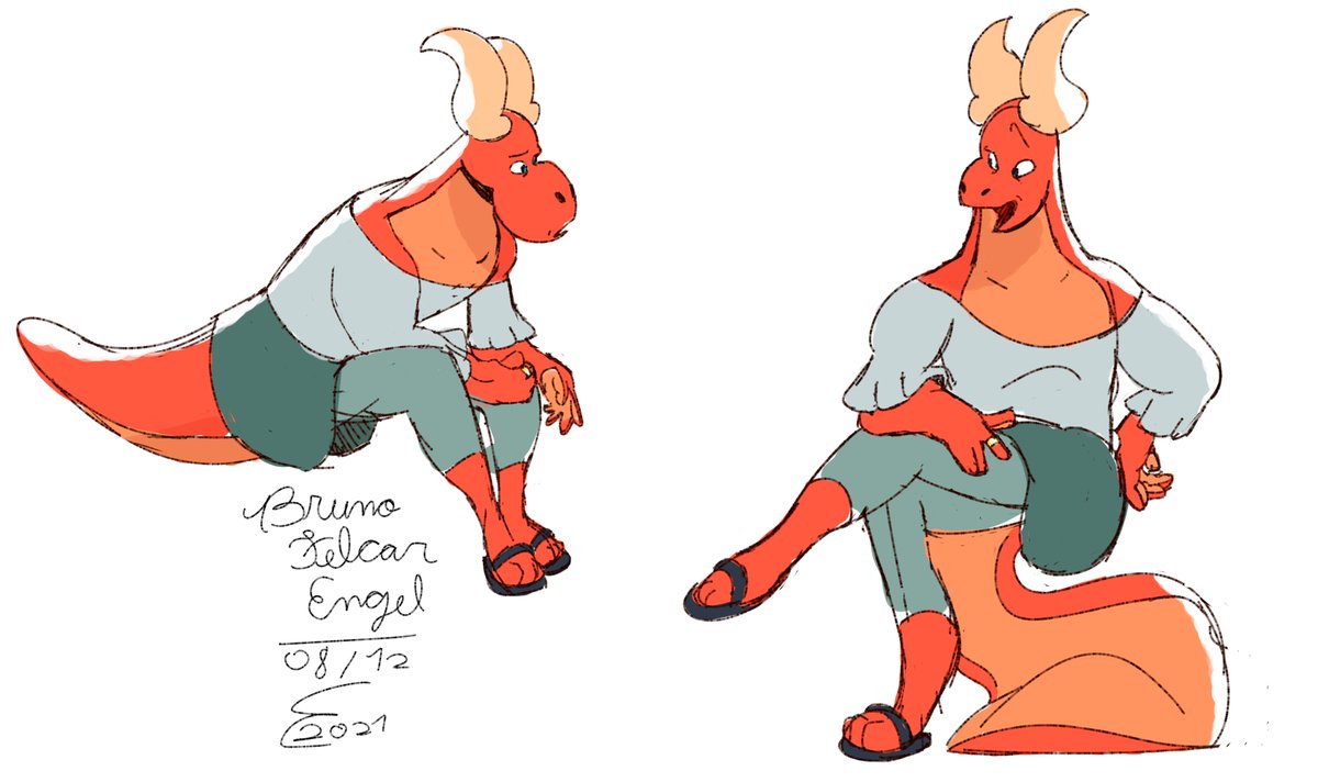 MayFelcar's tweet photo. Look, It's Kurum, but with legs, cause is hard to figure out #poses with a tail unstead of legs
#ProjectDesert #animation #animating #OC #characterart #characterdesign #character #doodles #animated #show #furry #furryart #furryartwork #conceptart #sketch https://t.co/QmS2LOoPkf