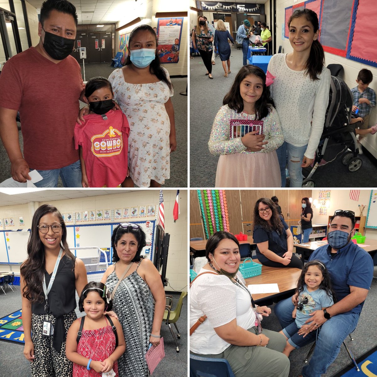 Meet the Teacher is one of the most exhausting yet EXCITING days of the school year!!! We love our Kaiser community so much! 💪🤠💙 Going to be a GREAT year of learning! #unlockyourpotential
<a href="/FamilyKisd/">KISDFamilyEngagement</a> <a href="/Beckipollock/">Becki Garcia Pollock</a> @berryhazel17 @mrswrightreads