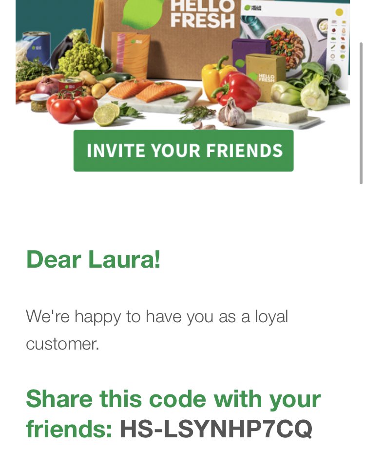 ClairCopeTv's tweet photo. £20 off your first @HelloFreshUK box with my voucher

#hellofresh #foodbox #vouchercode #discount @HelloFresh https://t.co/qBFd8fT3UA