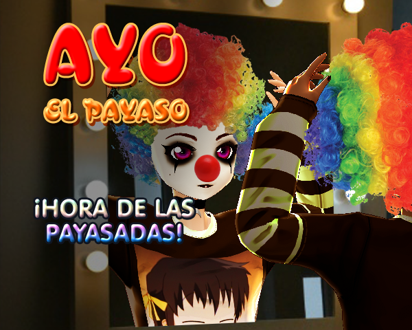 🍔 Yuki Tsuki VT 🍔 (Comisiones abiertas) (@yukitsuki14) on Twitter photo Quedé <:oD! Nuestro #StreamTime de hoy tratará de hacer payasadas en: #AyoTheClown! Patrocinado por <a href="/cloudm1/">Ayo the Clown</a> (Ayo el Payaso)
Solo aquí, en el canal de la nostálgia:
twitch.tv/hakushinigami
#Vtuber #Vtuberlatinoamerica Quedé <:oD! Nuestro #StreamTime de hoy tratará de hacer payasadas en: #AyoTheClown! Patrocinado por <a href="/cloudm1/">Ayo the Clown</a> (Ayo el Payaso)
Solo aquí, en el canal de la nostálgia:
twitch.tv/hakushinigami
#Vtuber #Vtuberlatinoamerica