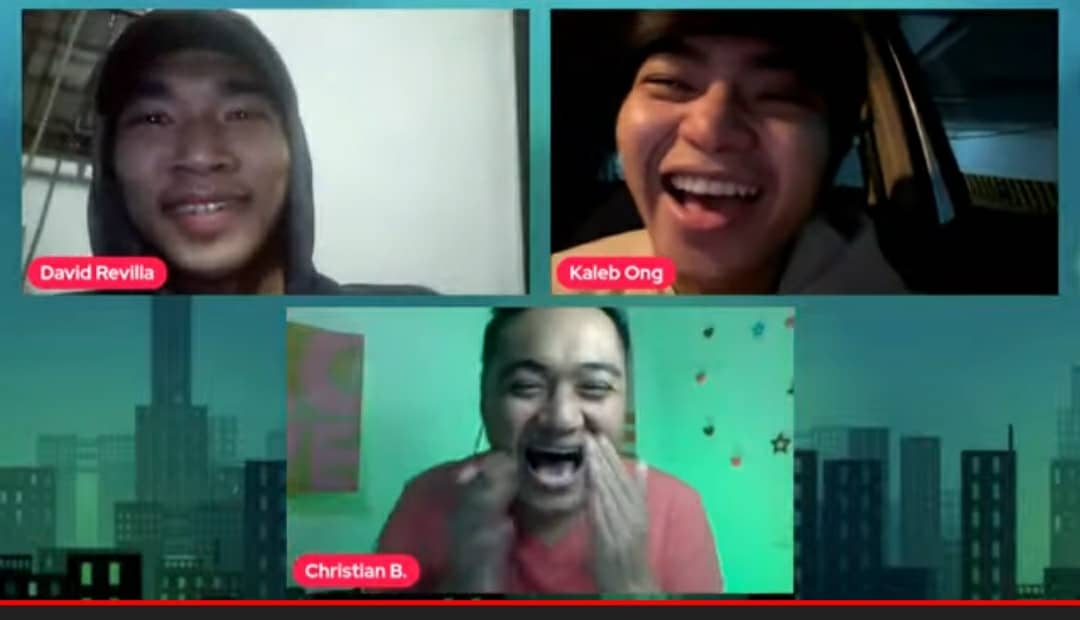 CatherineCoz19's tweet photo. Last night chikahan at NON segment of mommy @siechan21 with his 2 special guest @Kaleb_Ong & @_davidrevilla ❤❤❤ Cast of Love Is The Series🥰🥰🥰
@BrightA3_ph
#LoveIs
#BAE
#KalVid #VladPoy https://t.co/bg1oJ0ChnS