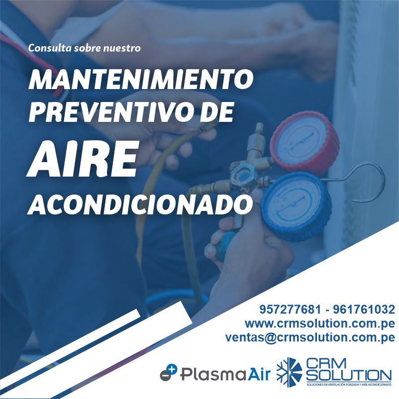 solution_crm's tweet image. Realizamos tus mantenimientos preventivos , garantizando un buen funcionamiento y vida útil de tus equipos, reduciendo tus gastos operativos hasta en un 20%, todo bajo un servicio personalizado y de máxima confiabilidad.
Contáctanos al 957277681 o imagen@crmsolution.com.pe