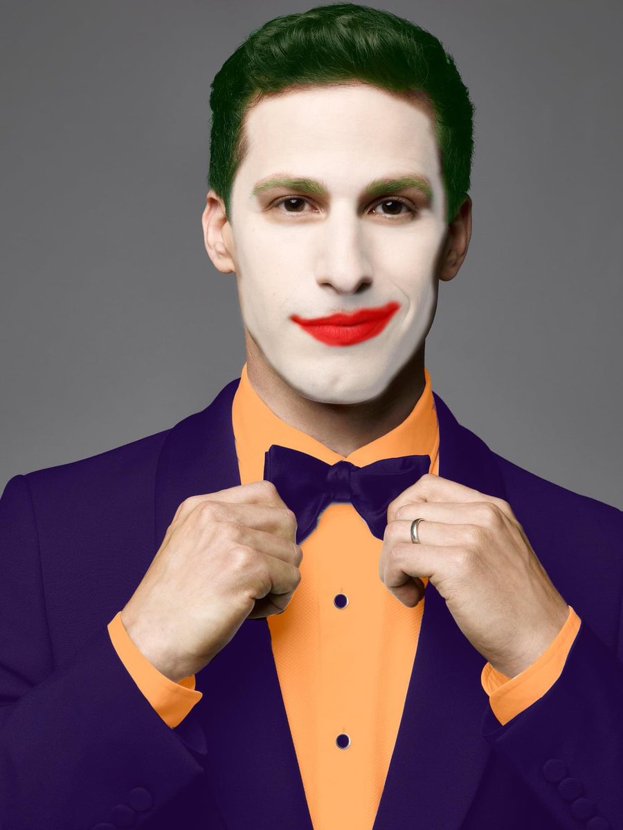 DanUtt's tweet photo. Does anyone else want to see @AndySamberg as @DCComics Joker? https://t.co/y4esL976Ad