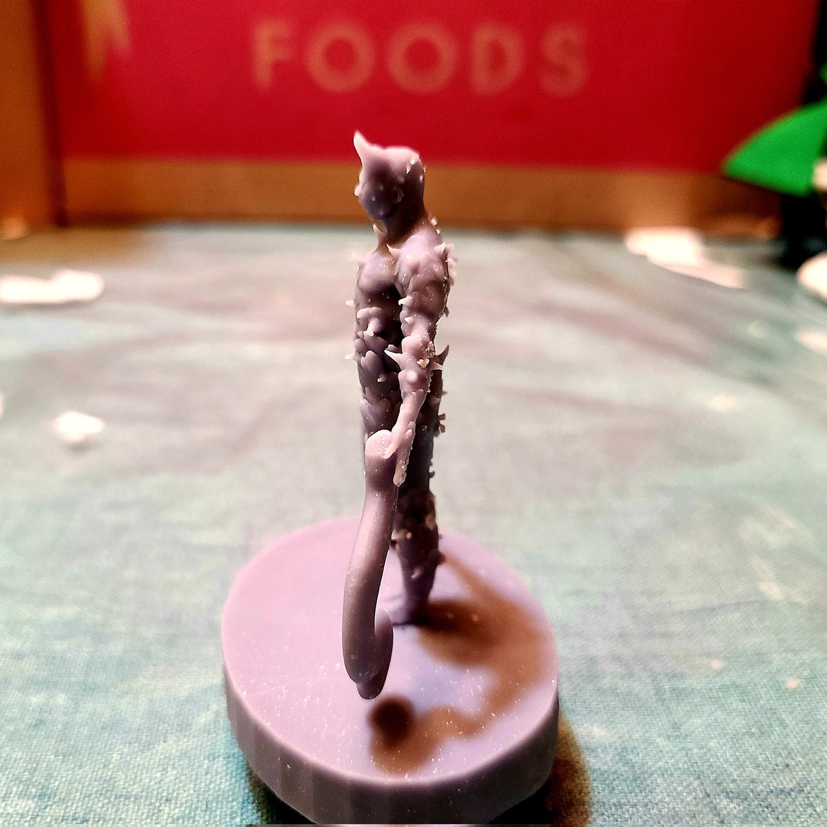 JaydenMcCross's tweet image. Nature&apos;s Wrath / Thorn Elemental - made in Zbrush, sliced in Lychee, printed on Anycubic Mono #3dprinting #zbrush #slaprinting #customart #newbie