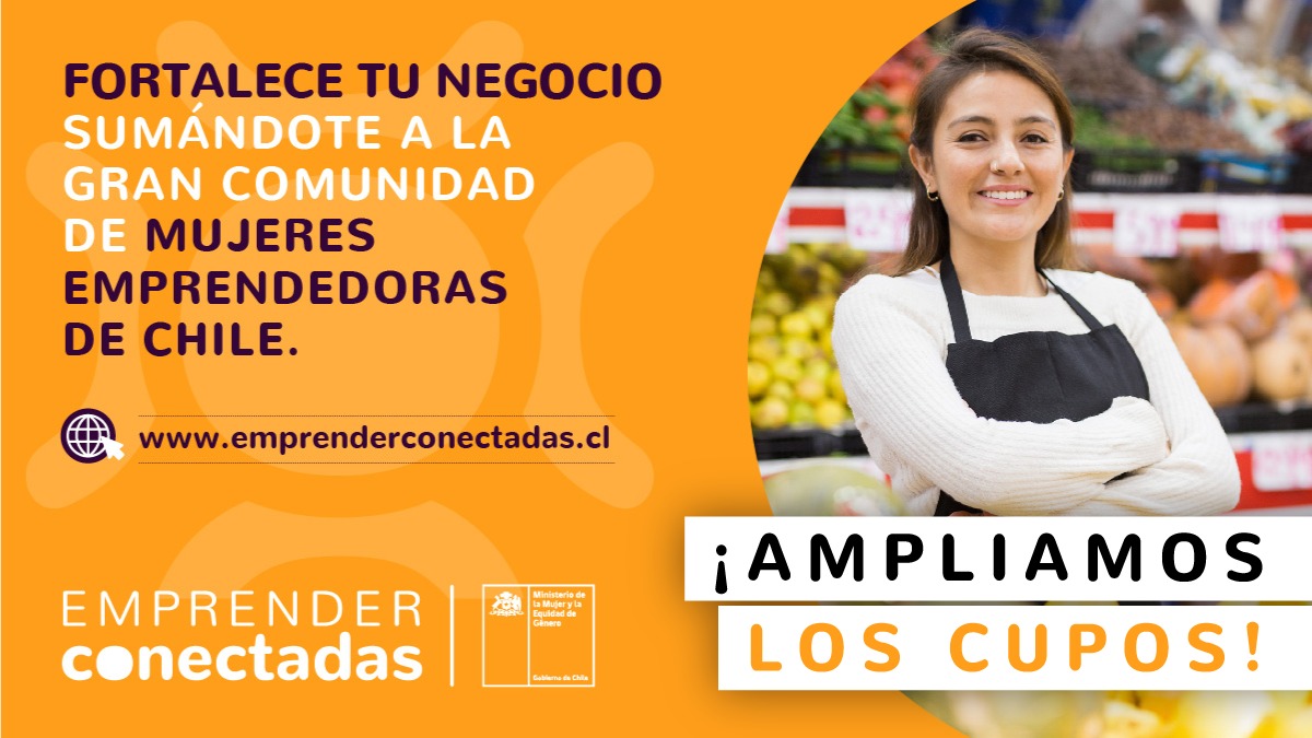MinMujeryEG's tweet photo. ¿Eres una emprendedora y te gustaría fortalecer tus capacidades? 🙋♀️ Súmate a #EmprenderConectadas 👉 https://t.co/OxAZiMocjh.
¡Ampliamos nuestros cupos! https://t.co/TRG90kov97