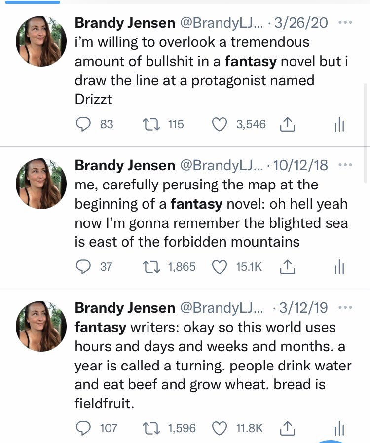 Brandy Jensen on Twitter "was looking for an old thread where i