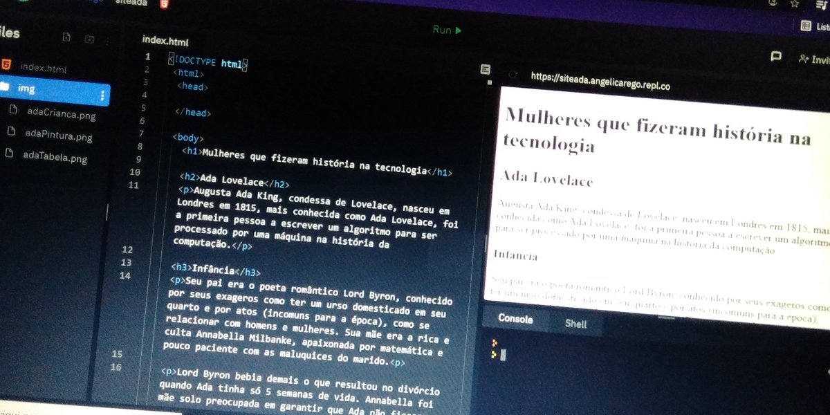 angelsrb_'s tweet image. Uma bebê nós primeiros passinhos na programação

#PrograMaria